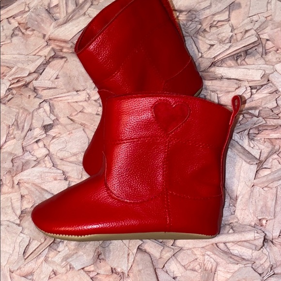 Old Navy Other - Red Baby Boots